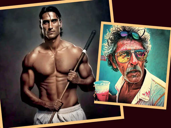 AI-generated artwork depicts Indian men according to stereotypes. Delhi  gets most likes