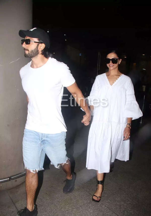 Deepika Padukone and Ranveer Singh's Stellar Airport Look Is Goals