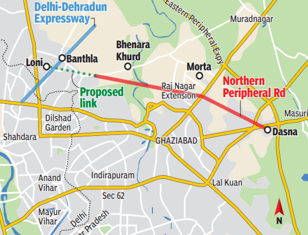 Gda Wants Its Npr Extended To Doon E-way. Over To Nhai Now | Ghaziabad ...