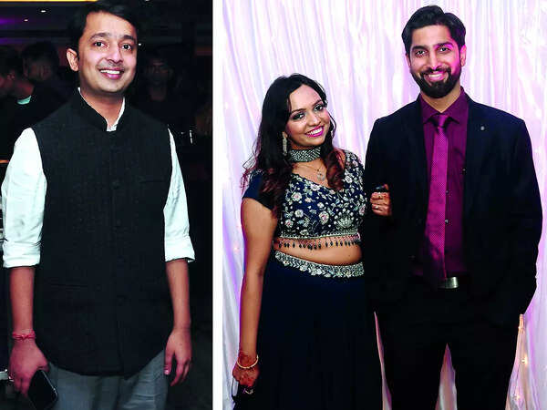 (L) Shashwat Pathak (R) Shilpa and Anirudh