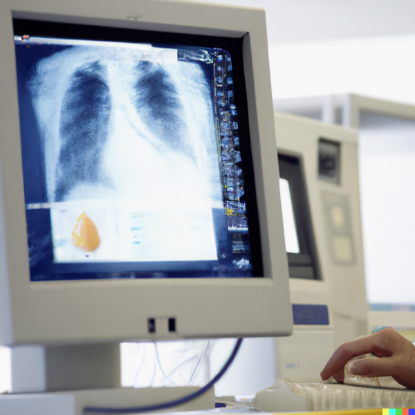 DALL·E 2023-01-14 22.55.30 - A computer analysing a patient's lung