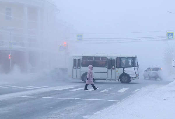 Russia's Yakutsk hit by extreme sub-zero temperatures