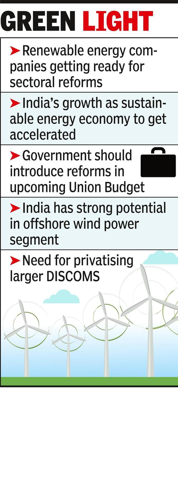 India’s Renewable Energy Sector Ripe For Global, Domestic Investments ...