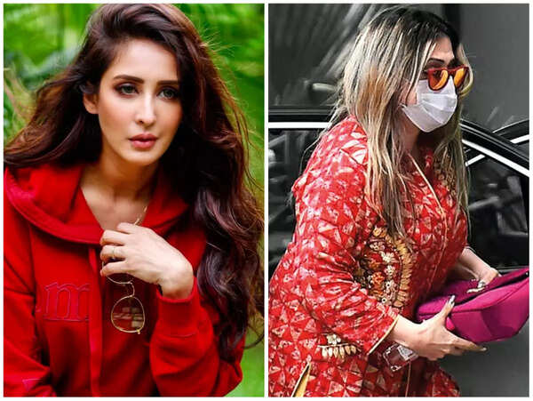 Chahatt Khanna and Pinky Irani
