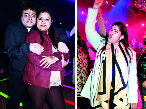 (L) Rajan and Namita (R) Roma
