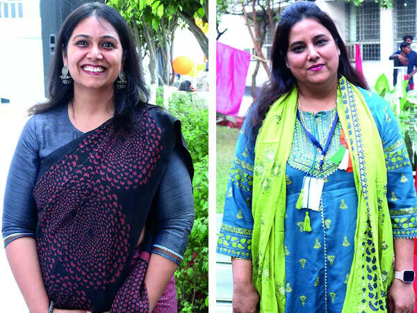 (L) Shruti Aggarwal (R) Shumati