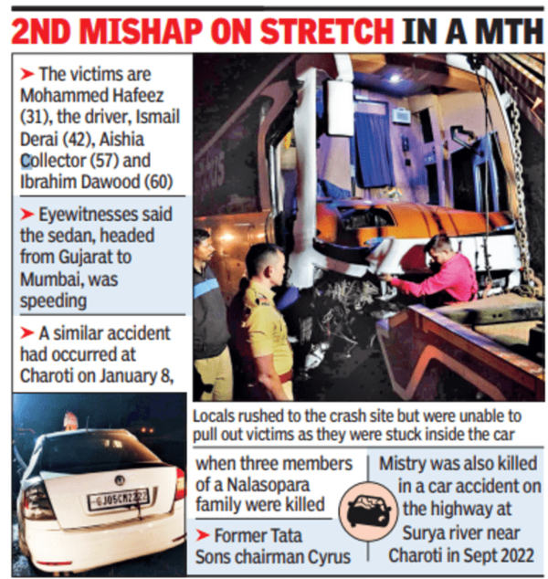 Mumbai-ahmedbad accident