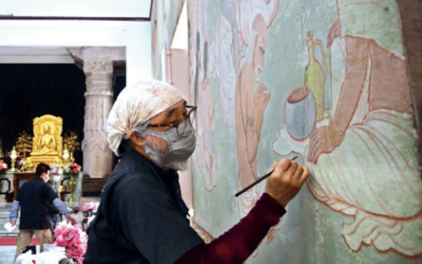 From Japan, with love: Fading murals come to life again
