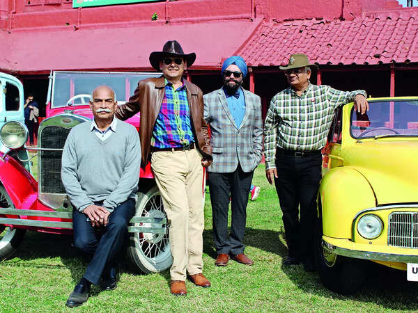 (L-R) Capt Paritosh Chauhan, Nitin Kohli, Surjit Uppal and Keshav Mathur