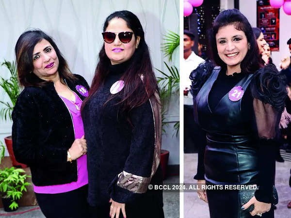 (L) Rajni Grover and Manisha (R) Priti Talwar