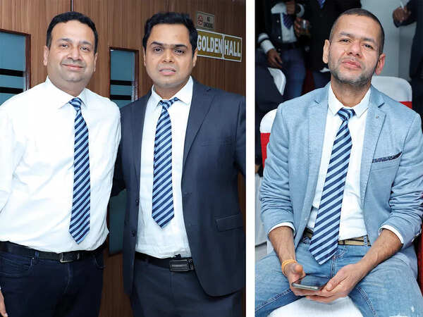 (L) Ashish and Mayank (R) Abhishek Shukla
