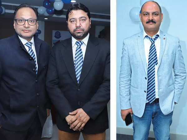 (L) Ashutosh Verma and Faiz (R) Prashant Singh