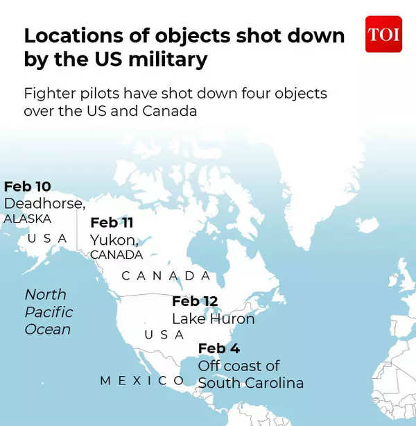 Pentagon update on 4th 'object' shot down, Super Bowl LVII & more stories