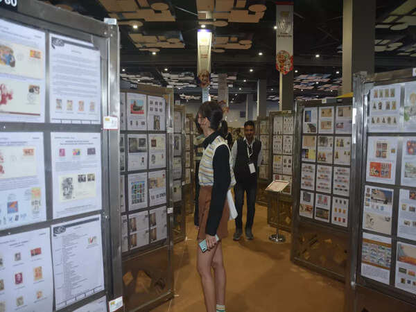 Visual installations at the AMRITPEX 2023