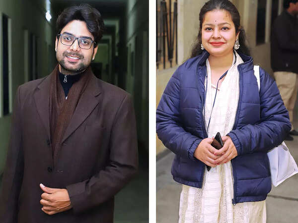 (L) Raghvendra Singh (R) Shraddha Srivastava