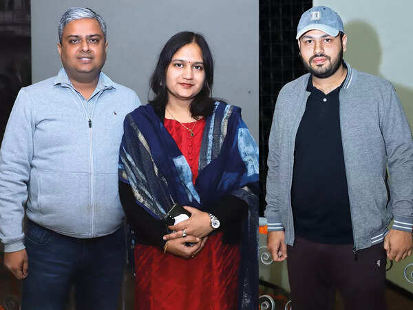 (L) Virat and Dr Divya Misra (R) Wali Rizvi