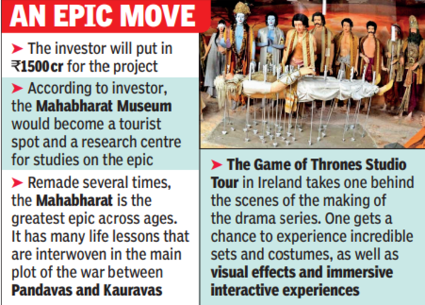 Mahabharat'ın UP'deki 'filmden müzeye' yolculuğu