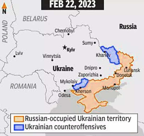 The Russia-Ukraine War’s Many Twists & Turns - Times Of India