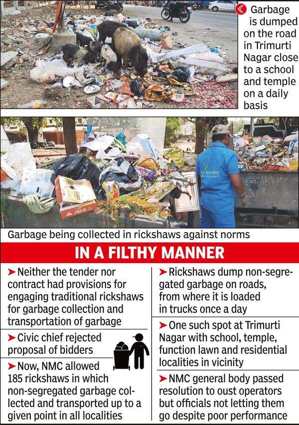 Nmc Nmc Allows Operators To Engage Rickshaws For Garbage Collection