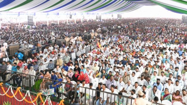 Jagan Mohan Reddy dares Chandrababu Naidu, Pawan Kalyan to contest all 175 seats in Andhra Pradesh if they have guts