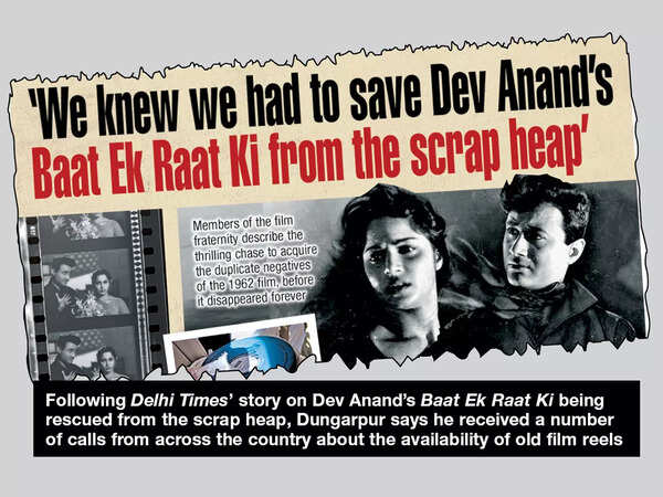 Dev Anand's film rescued