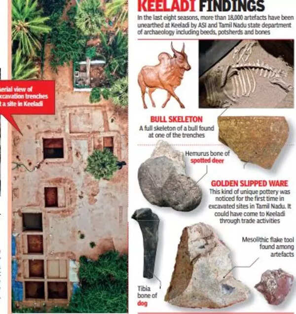 Sangam literature comes alive at Keeladi Chennai News Times of India