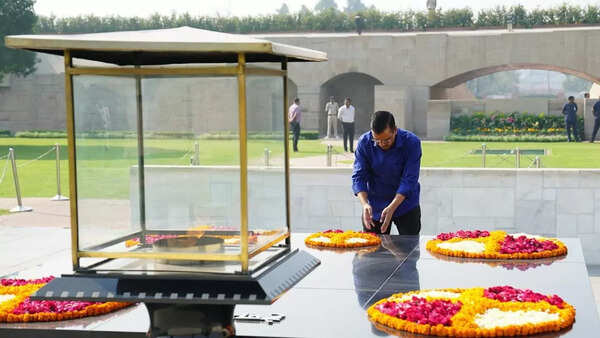 Rajghat'ta Arvind Kejriwal