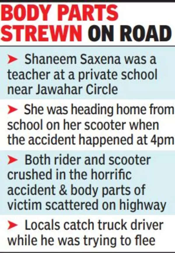 Jaipur-Delhi NH accident