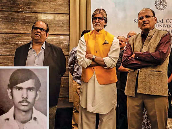 Satish Kaushik and KMC co-organised an Alumni Meet in Mumbai in 2017 for the college auditorium
