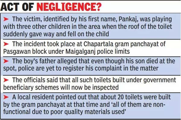 Swachh Bharat Mission tuvaleti GFX'i çökertti