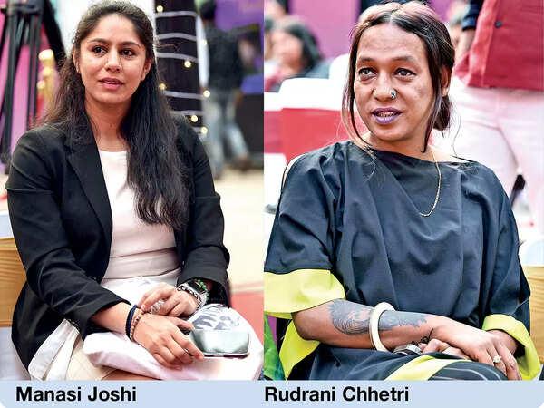 Manasi Joshi and Rudrani Chhetri
