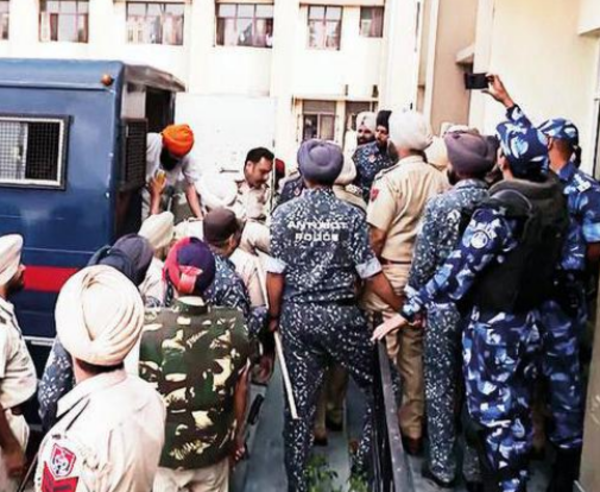 Amritpal’s bodyguard held for brandishing illegal gun