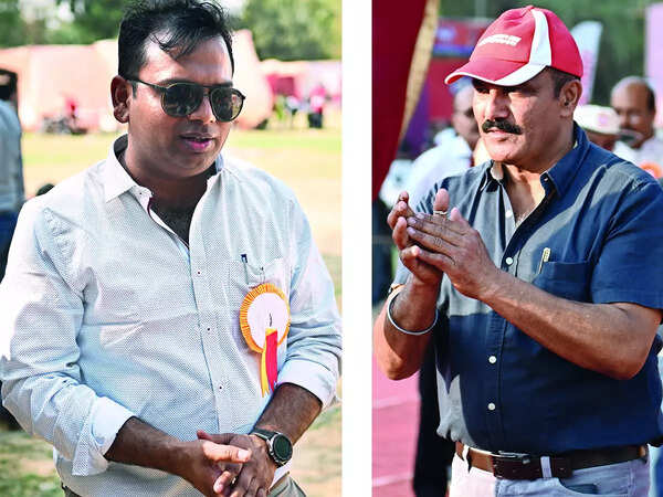 (L) Dr Vikas Singh (R) Anurag Mishra