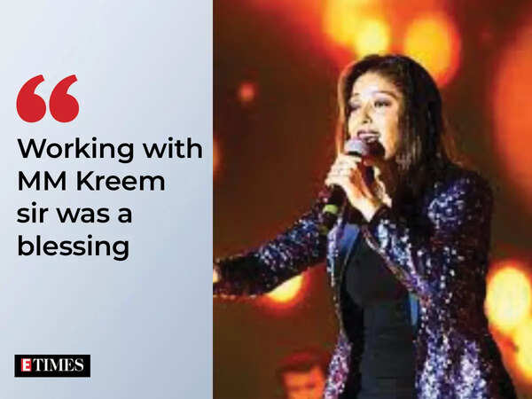 Sunidhi on MM Keeravani