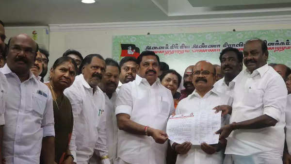 Edappadi K Palaniswami Becomes AIADMK General Secretary; OPS Petition ...