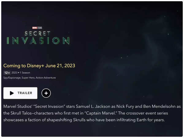 Secret Invasion': Emilia Clarke, Samuel L. Jackson, Olivia Coleman starrer  gets June release date! - Times of India