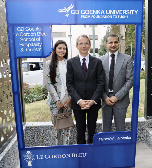 Mrs Radhika Goenka, Mr Emmanuel Lenain & Mr Nipun Goenka