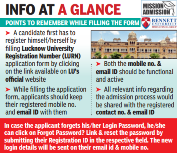 Admission Process For Lucknow University UG Courses Begins | Lucknow ...