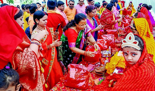 Kanya Pujan, processions mark Ram Navmi festivity