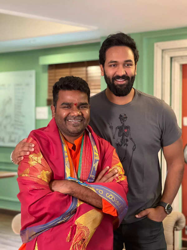 Manchu Vishnu with Venu