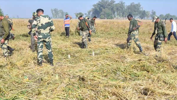 India Pakistan Border News: BSF seizes 11 kg of heroin airdropped by ...
