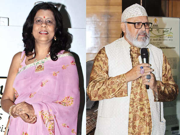 (L) Jyoti Sinha (R) Nawab Masood Abdullah