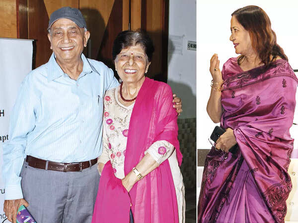 (L) Krishna Kumar and Rita Agarwal (R) Shobha Bajpai
