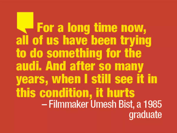 Filmmaker Umesh Bist, a 1985 graduate