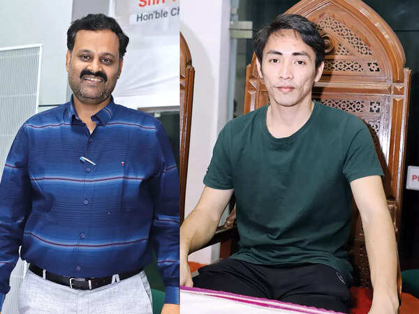 (L) Dr Amit Rai (R) BR Illian