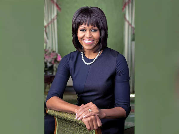 In 2013, Michelle Obama in an interview with Rachael Ray told the TV host, “This is my mid-life crisis, the bangs."