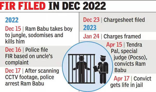 Man Gets Life For Teen’s Sodomy, Murder | Ghaziabad News - Times of India