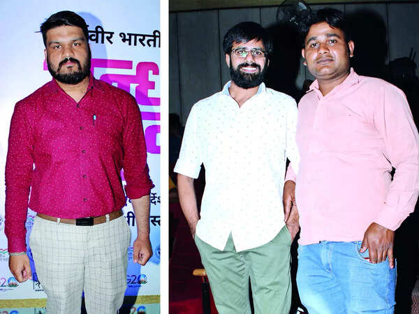 (L) Yashh Suttariyaa (R) Raj Vardhan and Manna Bajpai