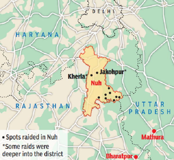 In first crackdown on 'new Jamtara', Haryana police raid 300 locations ...