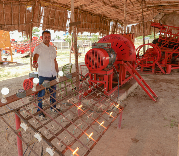 Nandi Rath: An eco-friendly wheel of fortune for farmers | Lucknow News ...